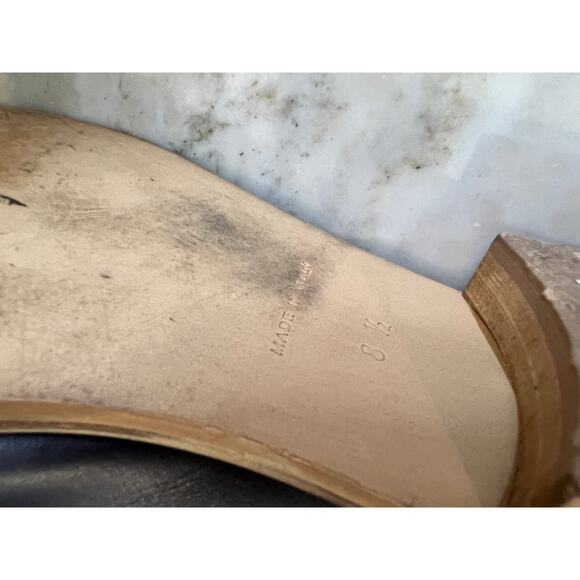 Everlane Modern Pointed Toe Leather Loafers Black 8.5 - Picture 10 of 12